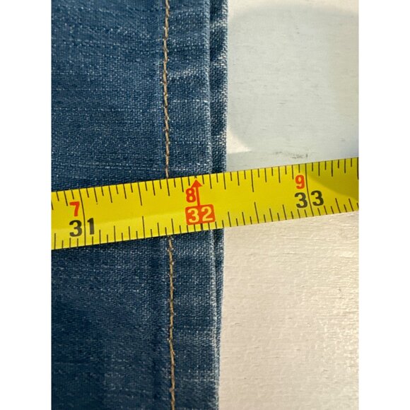 7 for All Mankind Womens Jeans Sz 29 Bootcut Blue Denim Classic Medium Wash - Picture 11 of 13